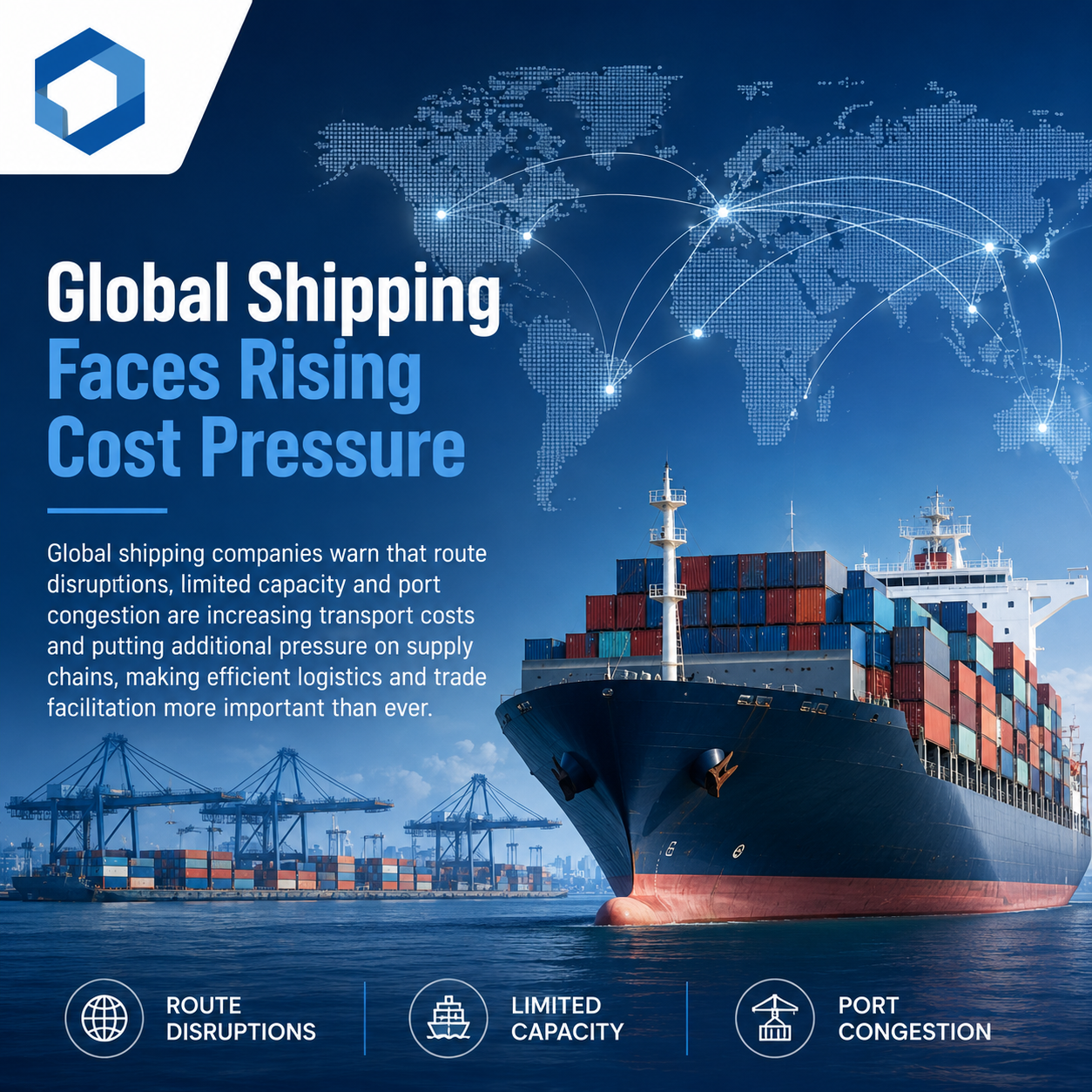 Cost Pressure Builds Across Global Shipping