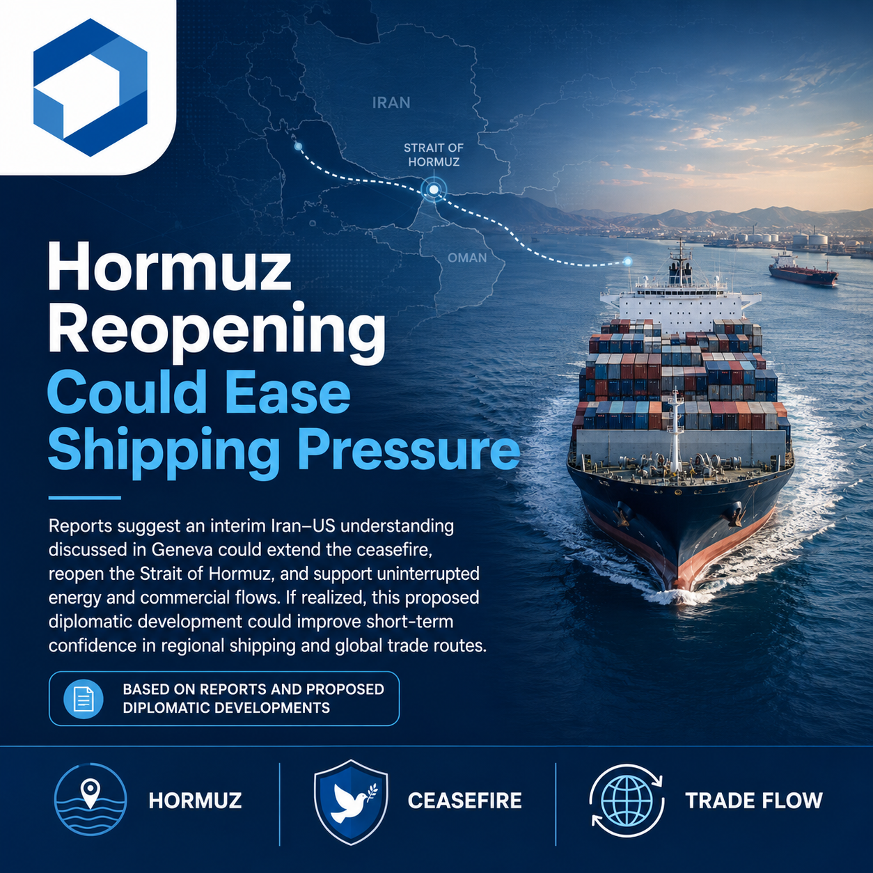Strait of Hormuz Reopening May Ease Shipping Pressure